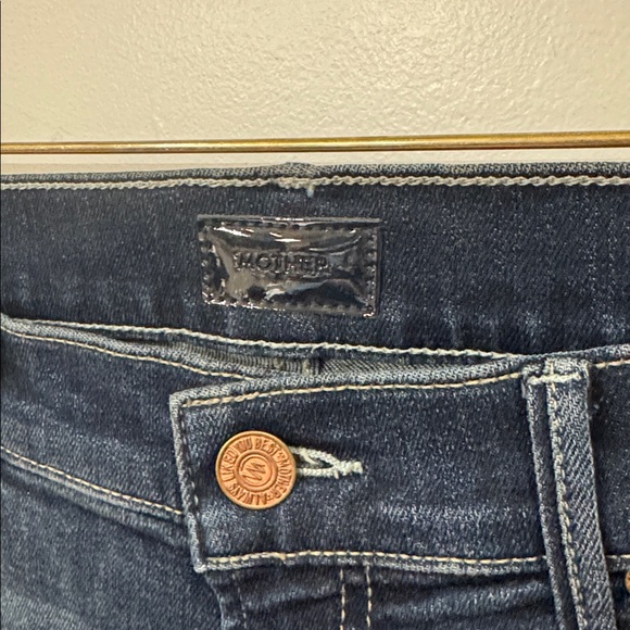 MOTHER INSIDER CROP STEP FRAY JEAN SIZE 30 - Picture 10 of 16